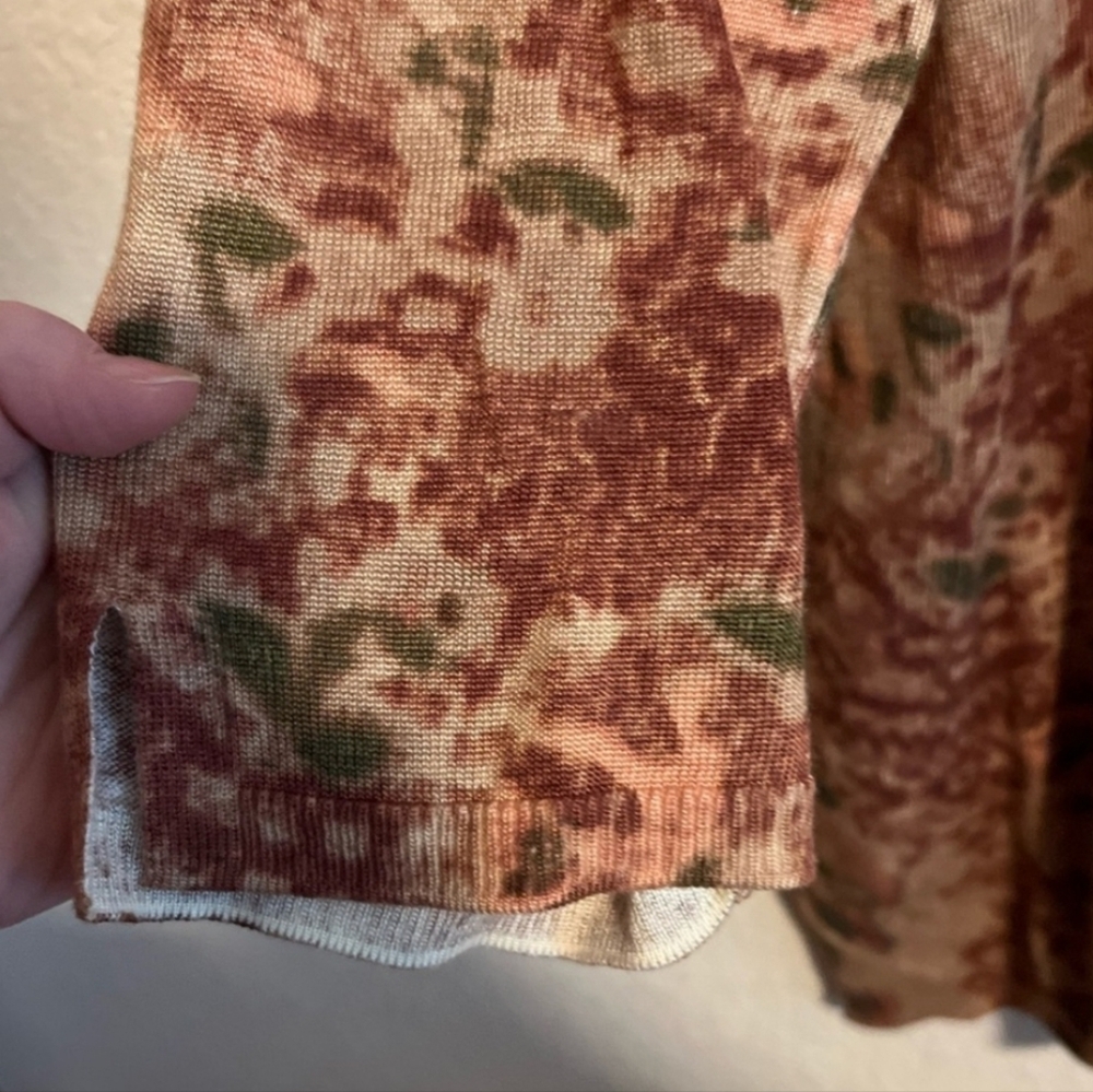 Womens Chico's Sweater. Size Small/0 3/4 Sleeves Like New - Picture 3 of 5
